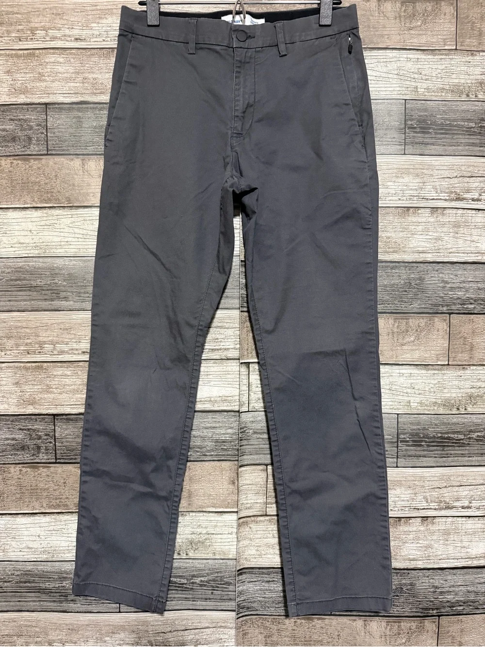 Old Navy Ultimate Tech Slim Pants Men’s 30x30 Gray Built In Flex